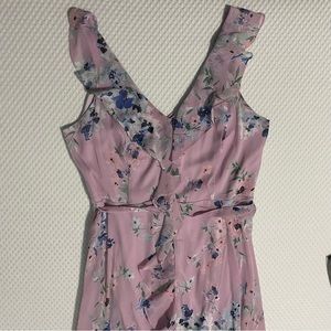 Emma & Michele Lavender Floral Summer Dress Large